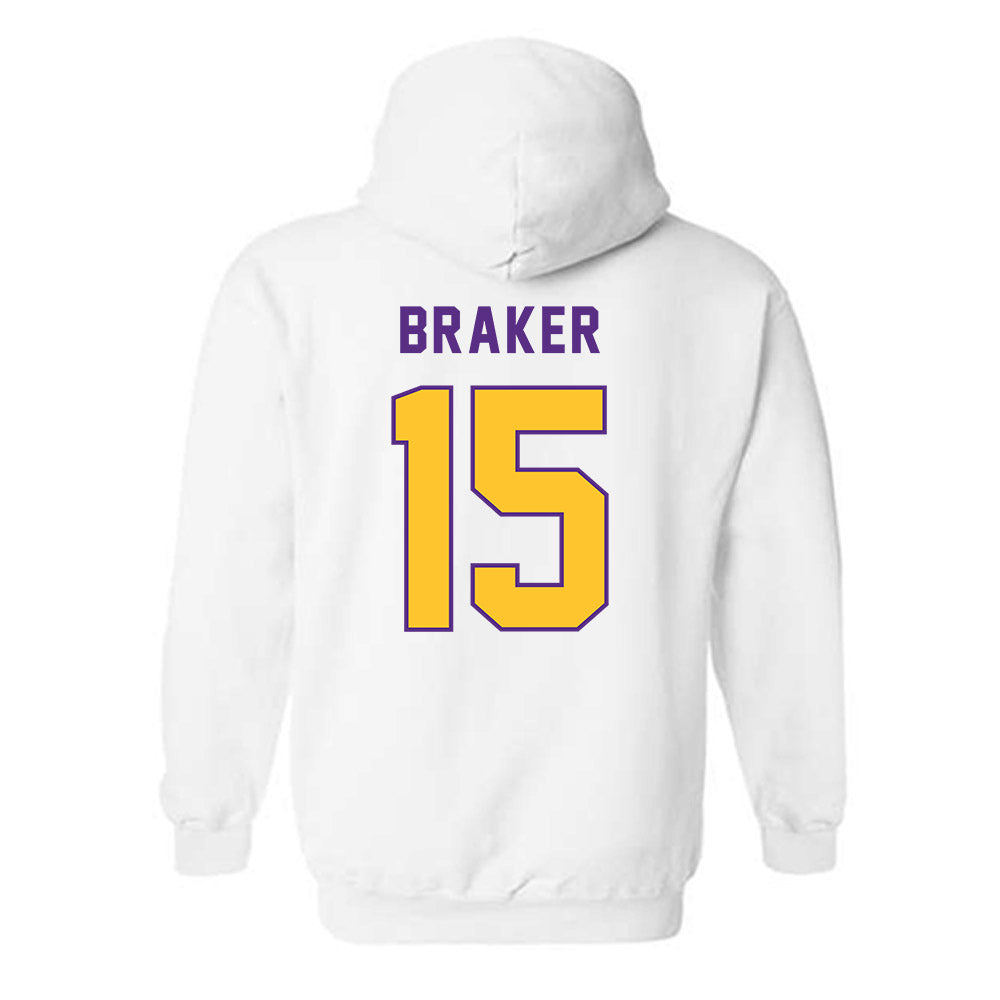 LSU - NCAA Football : Jaiden Braker - Classic Shersey Hooded Sweatshirt-1