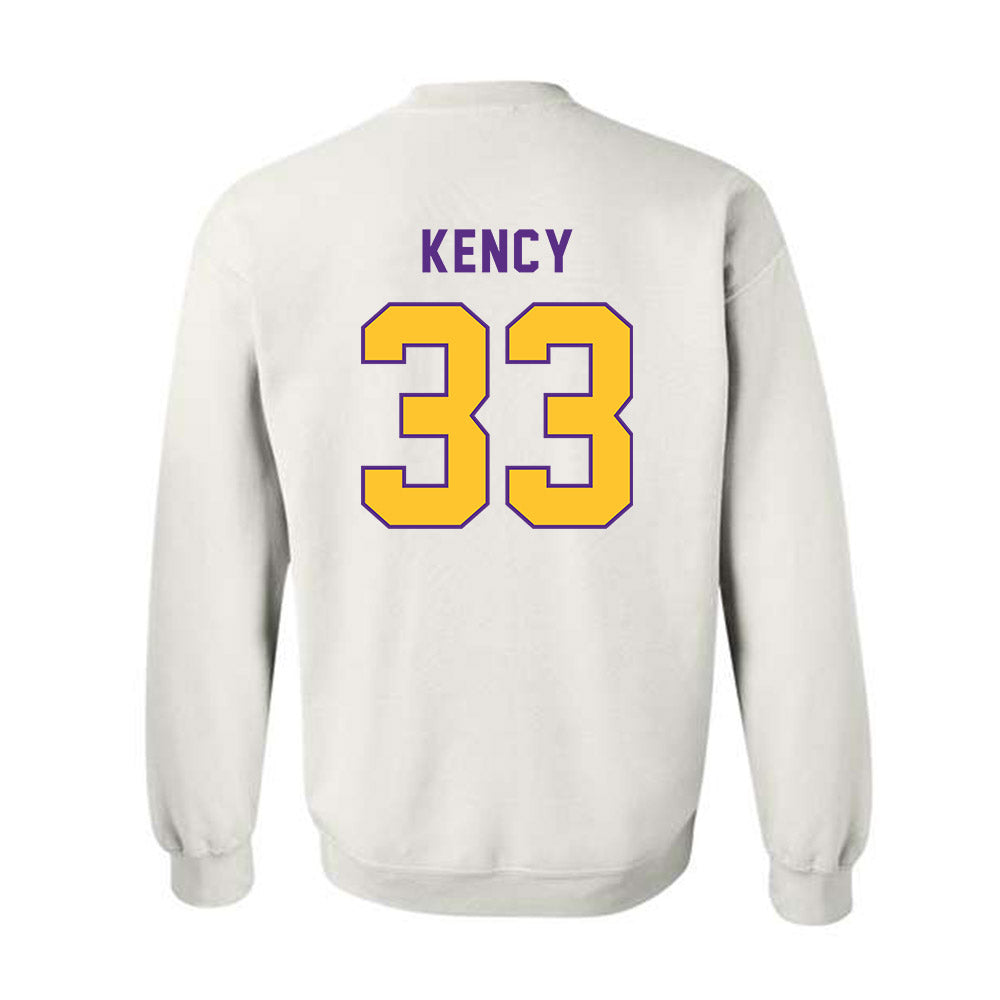 LSU - NCAA Football : David Kency - Classic Shersey Crewneck Sweatshirt-1
