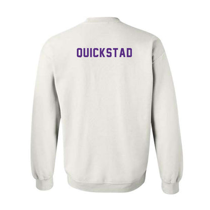 LSU - NCAA Men's Swimming & Diving : Collin Quickstad - Classic Shersey Crewneck Sweatshirt-1