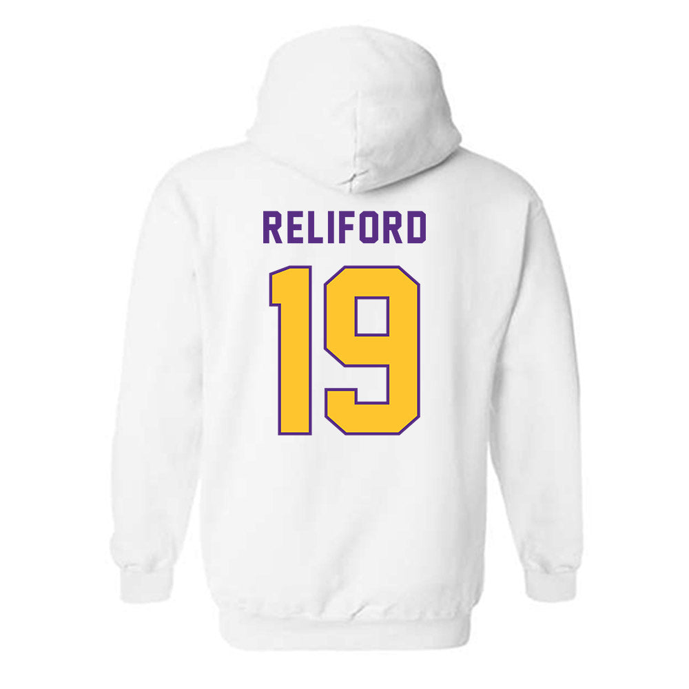 LSU - NCAA Football : Gabriel Reliford - Classic Shersey Hooded Sweatshirt-1