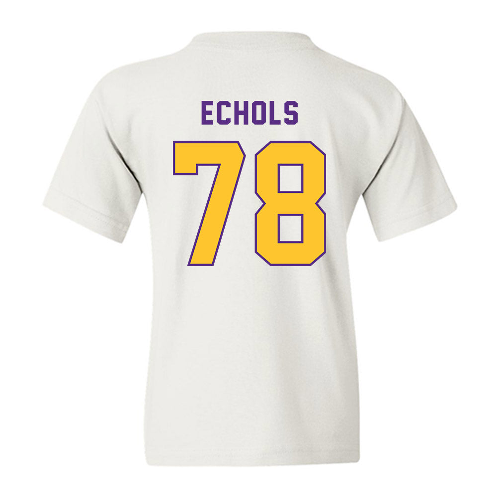 LSU - NCAA Football : Coen Echols - Classic Shersey Youth T-Shirt-1