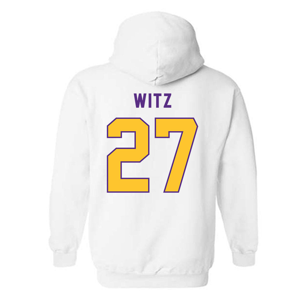 LSU - NCAA Women's Soccer : Morgan Witz - Classic Shersey Hooded Sweatshirt-1