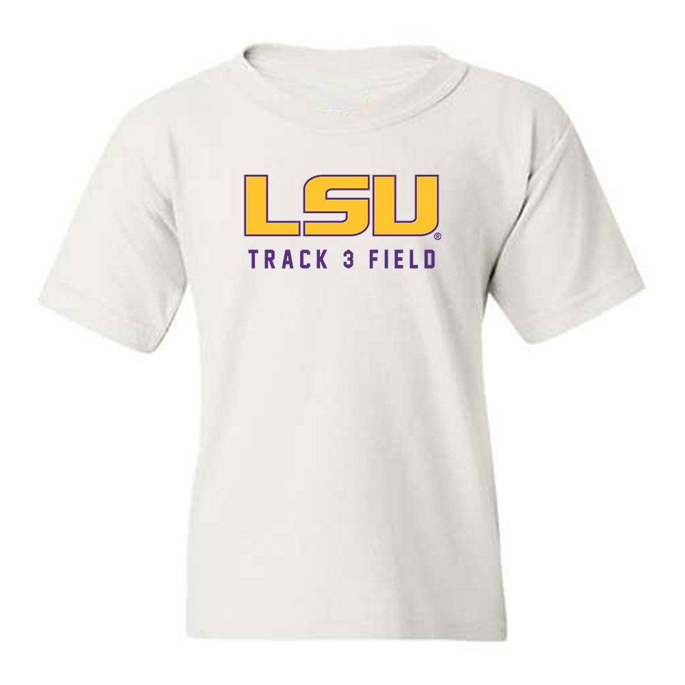 LSU - NCAA Men's Track & Field : Trenton Sandler - Classic Shersey Youth T-Shirt-0
