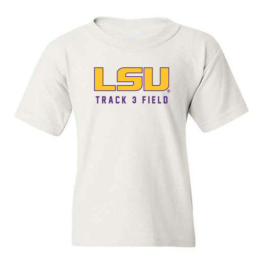 LSU - NCAA Men's Track & Field : Trenton Sandler - Classic Shersey Youth T-Shirt-0