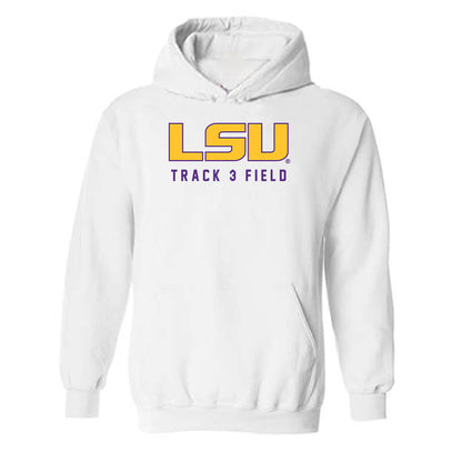 LSU - NCAA Women's Track & Field : Morgan Smalls - Classic Shersey Hooded Sweatshirt-0