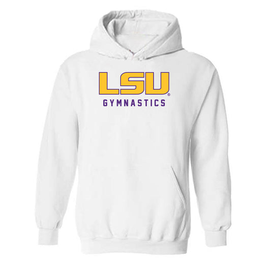 LSU - NCAA Women's Gymnastics : Haley Mustari - Classic Shersey Hooded Sweatshirt-0