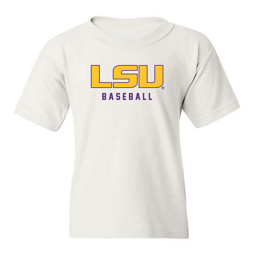 LSU - NCAA Baseball : Mavrick Rizy - Classic Shersey Youth T-Shirt-0