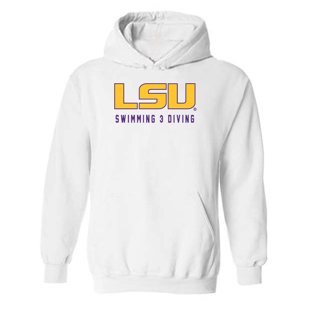 LSU - NCAA Men's Swimming & Diving : Nicole Ellis - Classic Shersey Hooded Sweatshirt-0