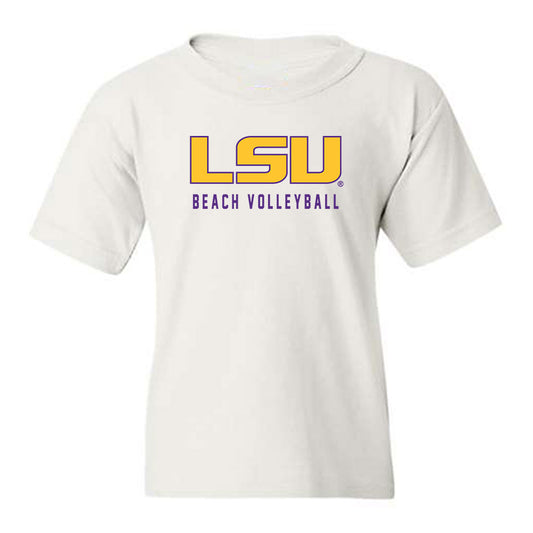 LSU - NCAA Beach Volleyball : Emily Meyer - Classic Shersey Youth T-Shirt-0