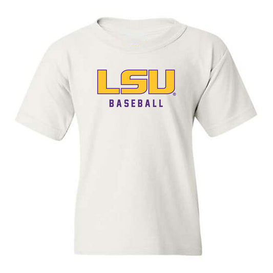 LSU - NCAA Baseball : Grant Fontenot - Classic Shersey Youth T-Shirt-0