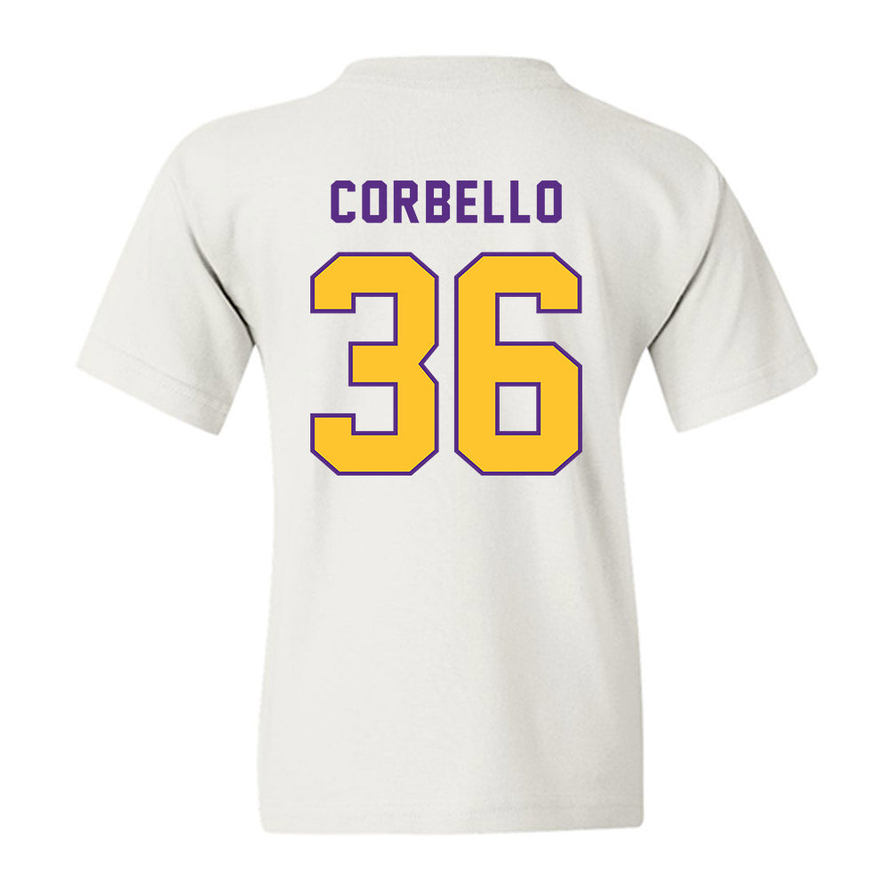LSU - NCAA Football : Aidan Corbello - Classic Shersey Youth T-Shirt-1