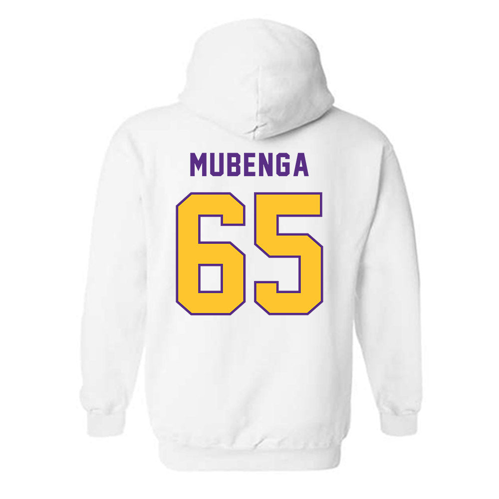 LSU - NCAA Football : Paul Mubenga - Classic Shersey Hooded Sweatshirt-1