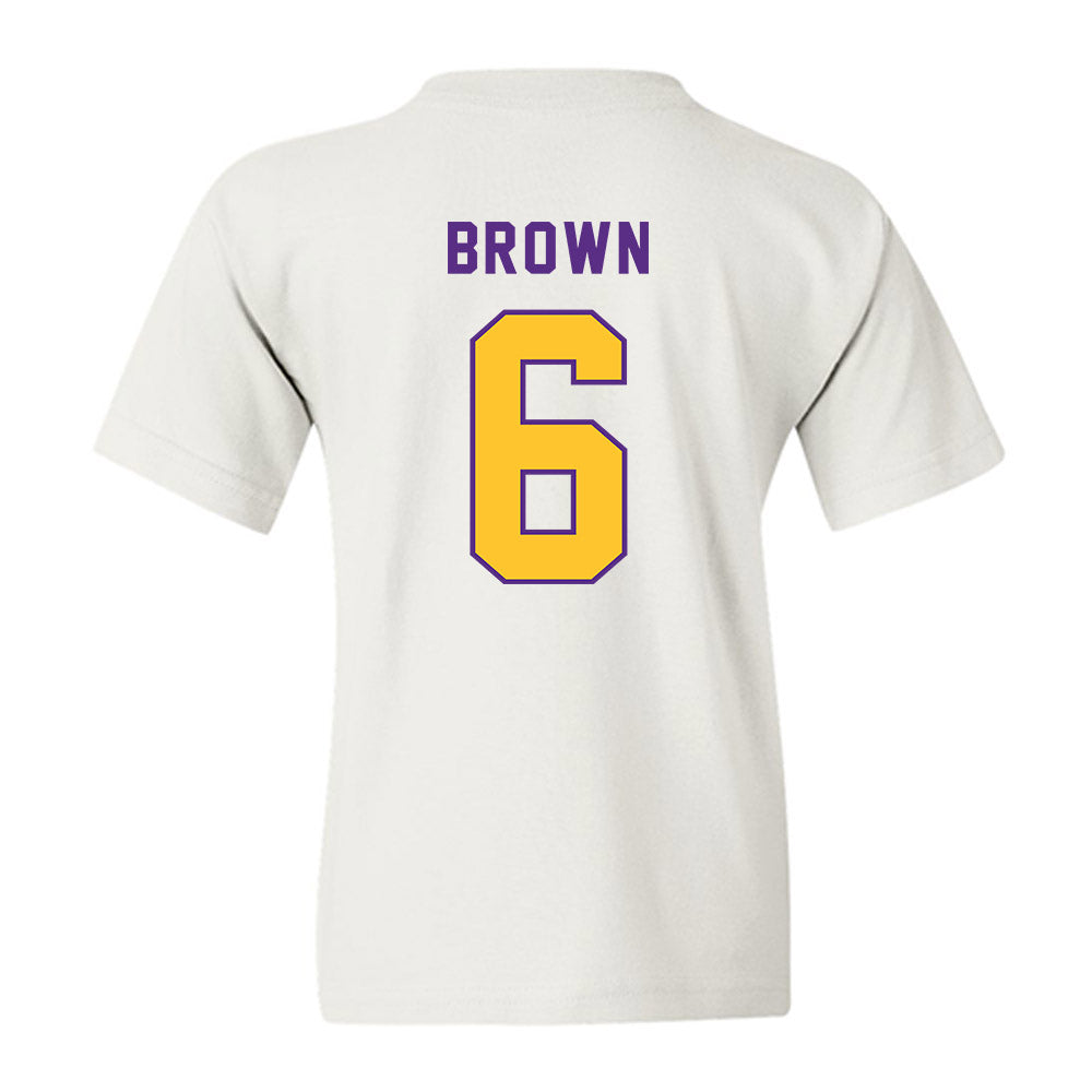 LSU - NCAA Football : Barion Brown - Classic Shersey Youth T-Shirt-1