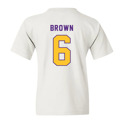 LSU - NCAA Football : Barion Brown - Classic Shersey Youth T-Shirt-1