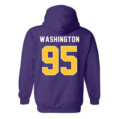 LSU - NCAA Football : Shone Washington - Classic Shersey Hooded Sweatshirt-1