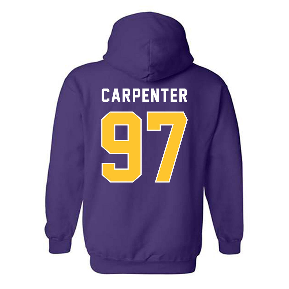 LSU - NCAA Football : Dylan Carpenter - Classic Shersey Hooded Sweatshirt-1