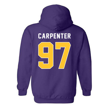 LSU - NCAA Football : Dylan Carpenter - Classic Shersey Hooded Sweatshirt-1