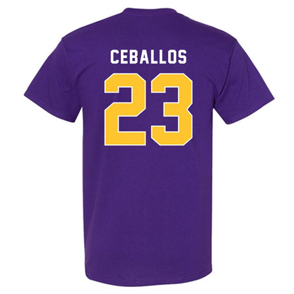 LSU - NCAA Women's Soccer : Gabbi Ceballos - Classic Shersey T-Shirt-1