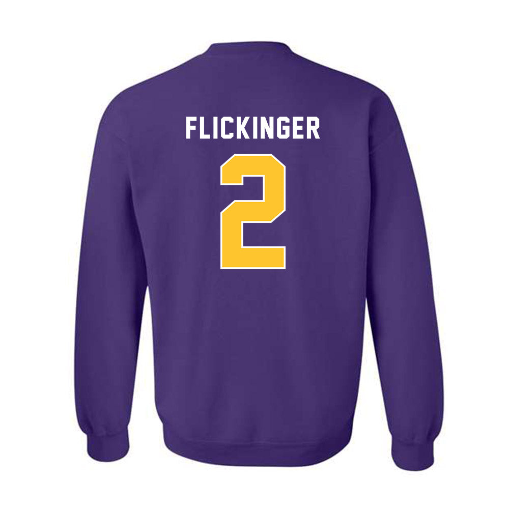 LSU - NCAA Women's Volleyball : Paige Flickinger - Classic Shersey Crewneck Sweatshirt-1