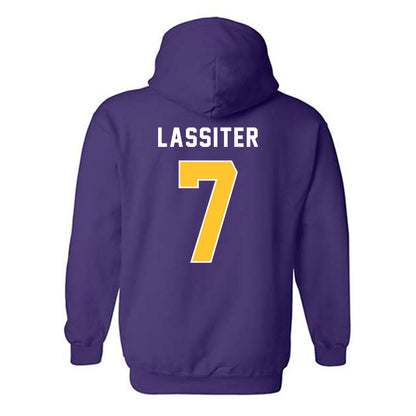 LSU - NCAA Softball : Jalia Lassiter - Classic Shersey Hooded Sweatshirt-1