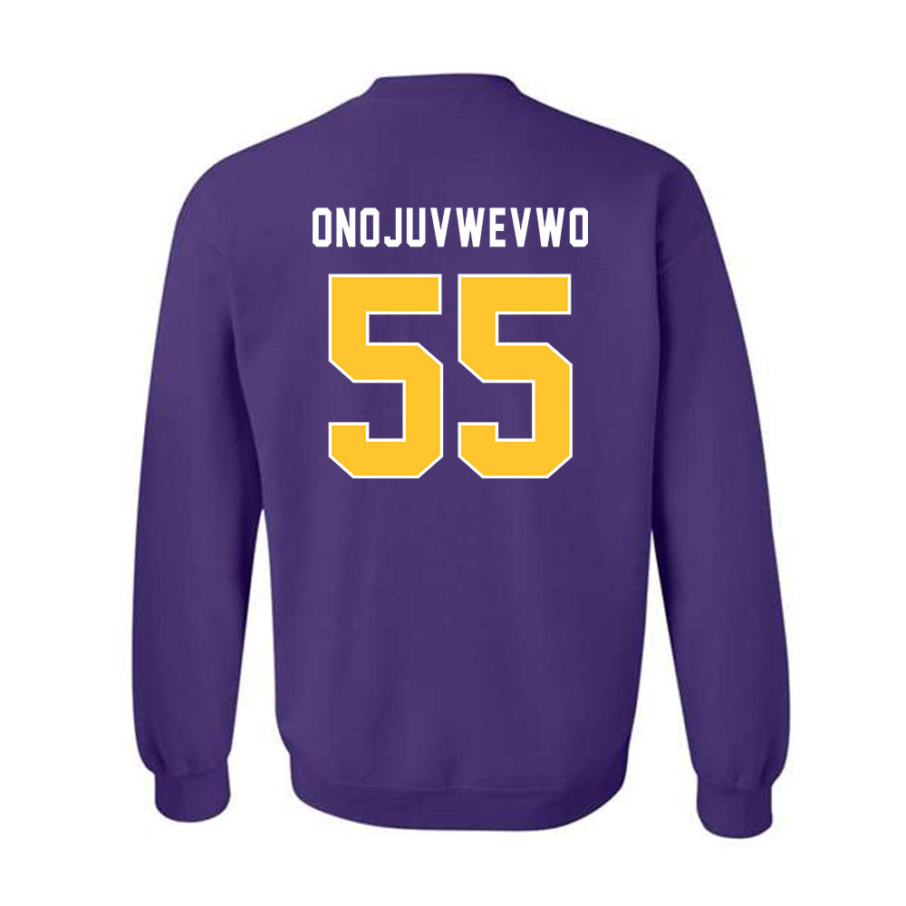LSU - NCAA Women's Track & Field : Ella Onojuvwevwo - Classic Shersey Crewneck Sweatshirt-1