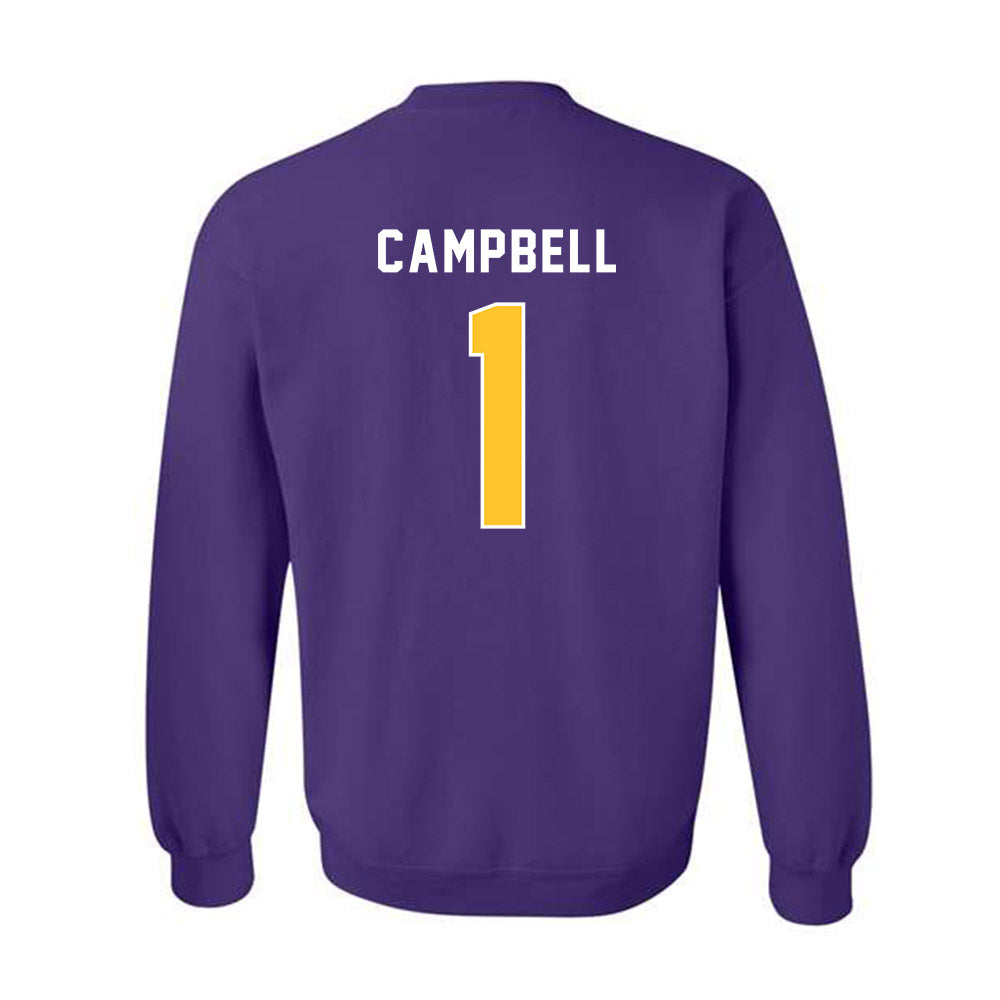 LSU - NCAA Beach Volleyball : Gracey James Campbell - Classic Shersey Crewneck Sweatshirt-1