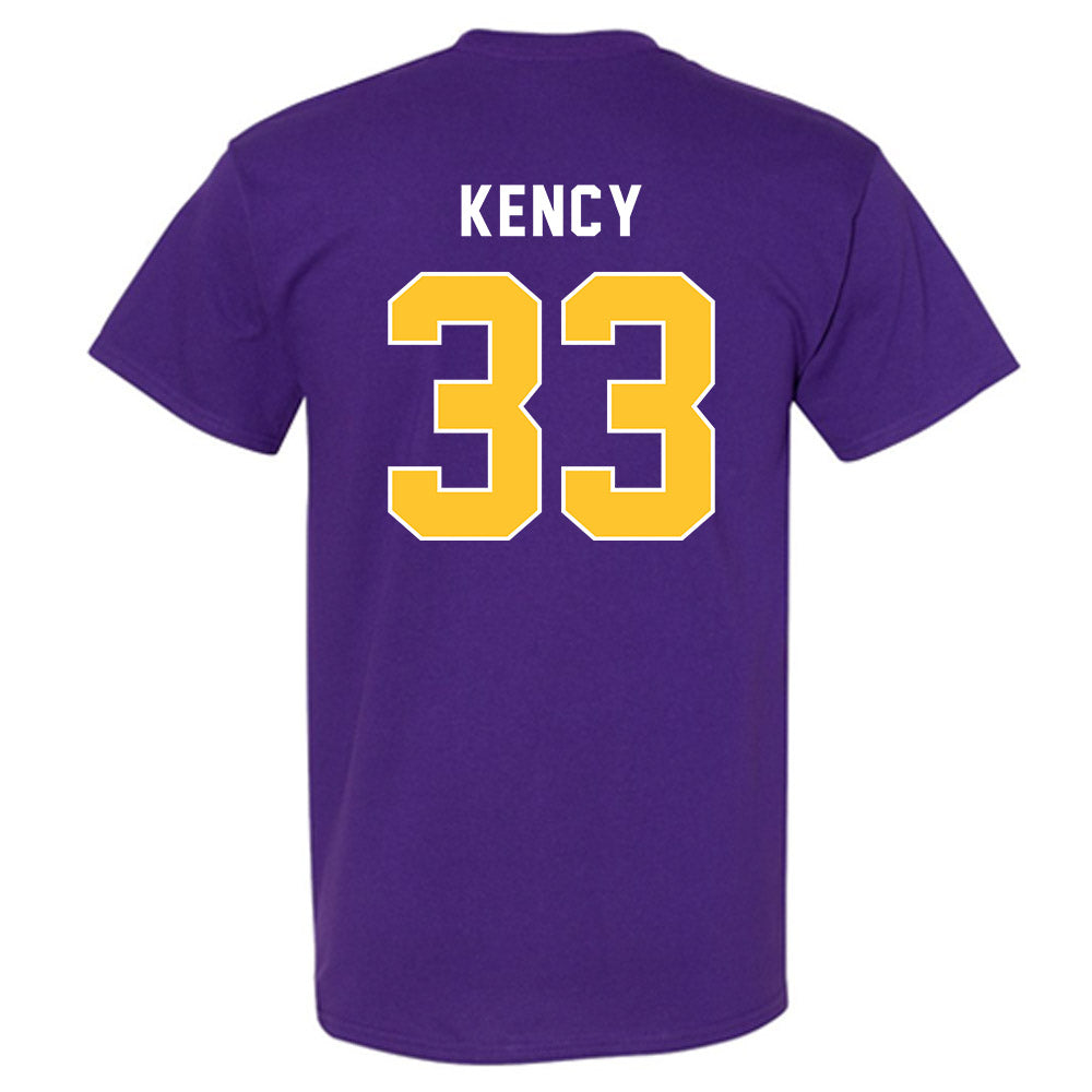 LSU - NCAA Football : David Kency - Classic Shersey T-Shirt-1