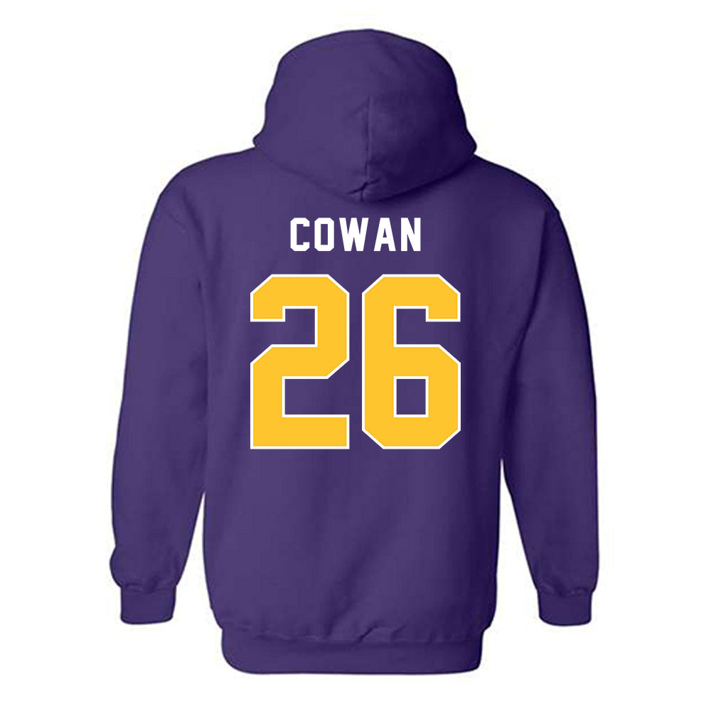 LSU - NCAA Baseball : Zac Cowan - Classic Shersey Hooded Sweatshirt-1