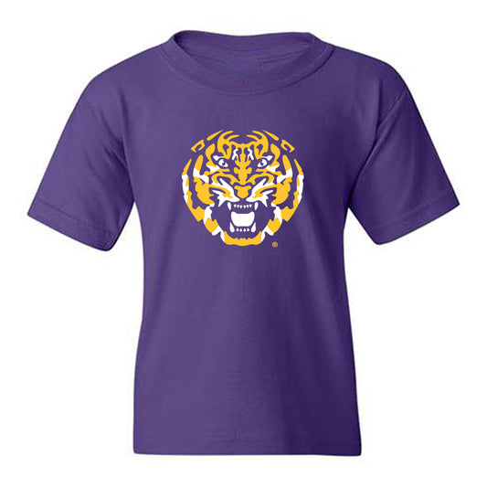 LSU - NCAA Baseball : DJ Primeaux - Classic Shersey Youth T-Shirt-0