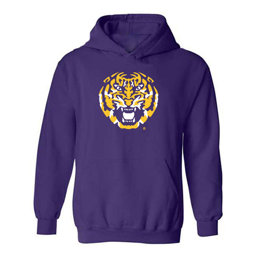 LSU - NCAA Beach Volleyball : Emily Meyer - Classic Shersey Hooded Sweatshirt-0