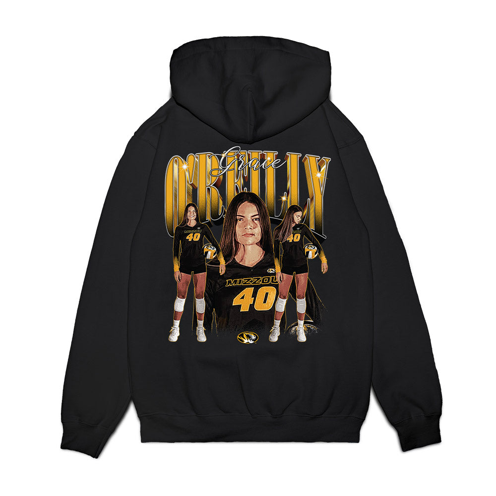 Missouri - NCAA Women's Volleyball : Grace OReilly - Collage Premium Hooded Sweatshirt-1