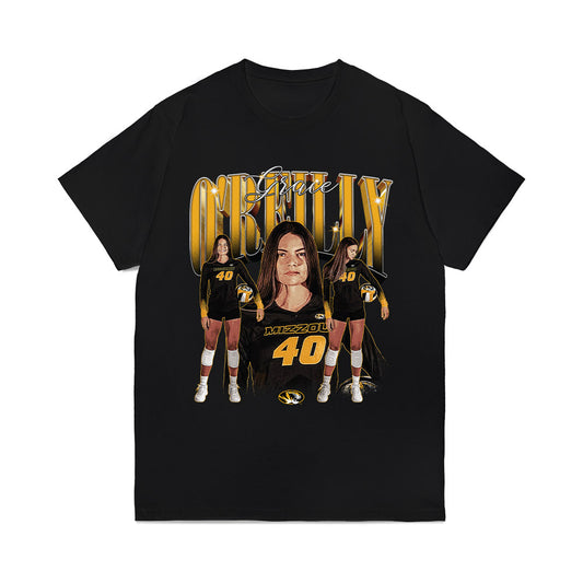 Missouri - NCAA Women's Volleyball : Grace OReilly - Collage Comfort Colors T-Shirt-0