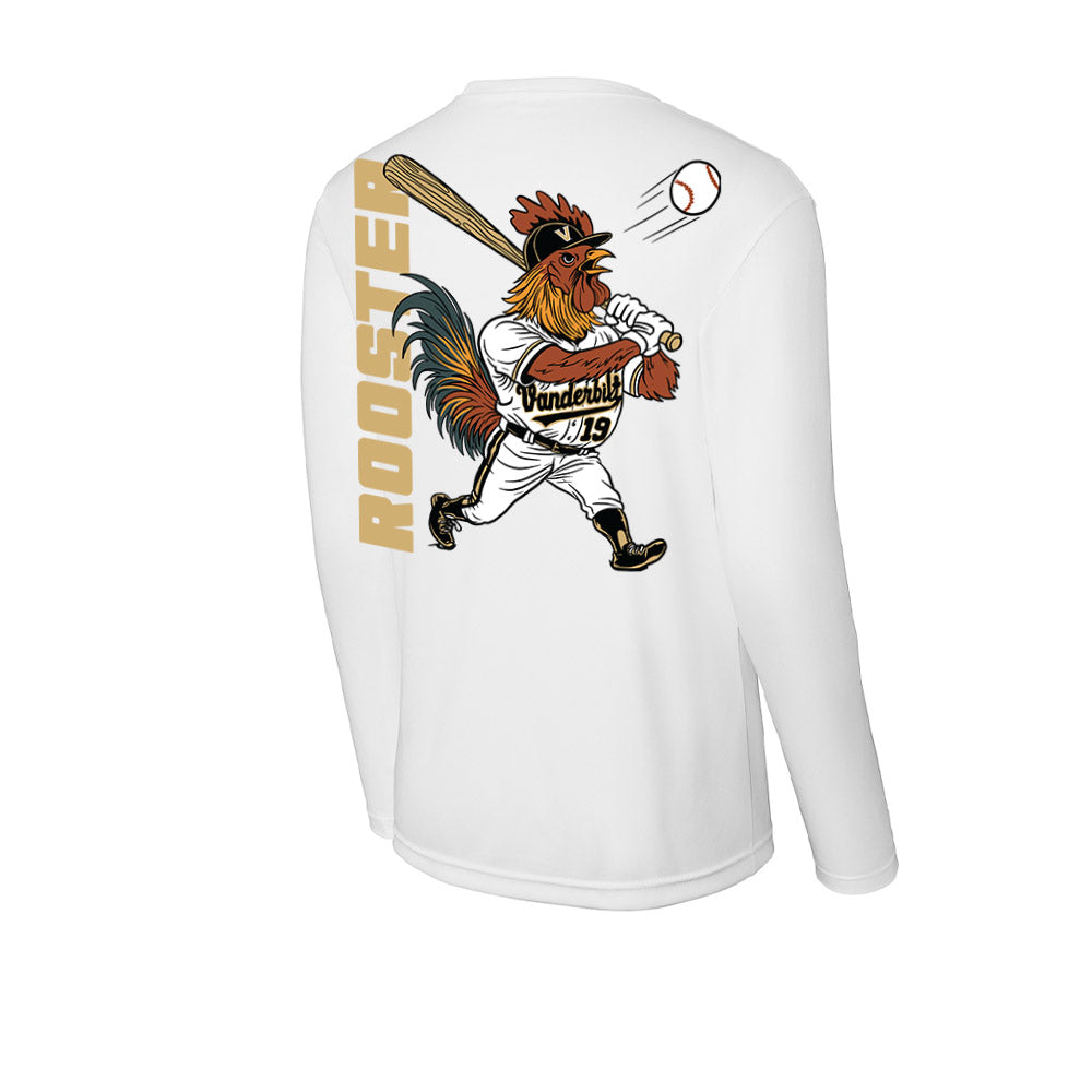 Vanderbilt - NCAA Baseball : Rustan Rigdon - Graphic Tee Activewear Long Sleeve T-Shirt-1