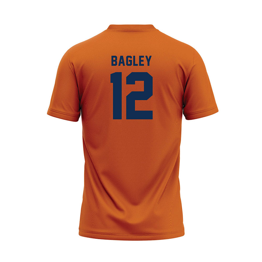 Wheaton IL - NCAA Baseball : Alex Bagley - Orange Baseball Jersey-1