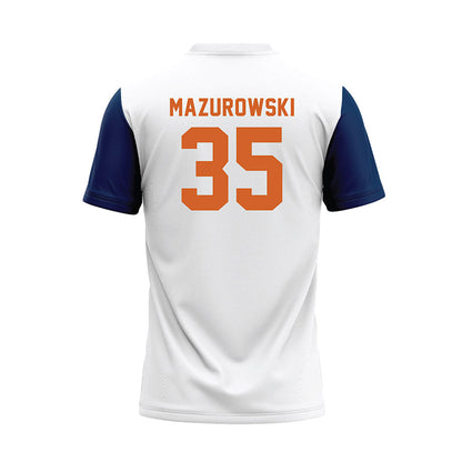 Wheaton IL - NCAA Baseball : Jack Mazurowski - White Baseball Jersey-1