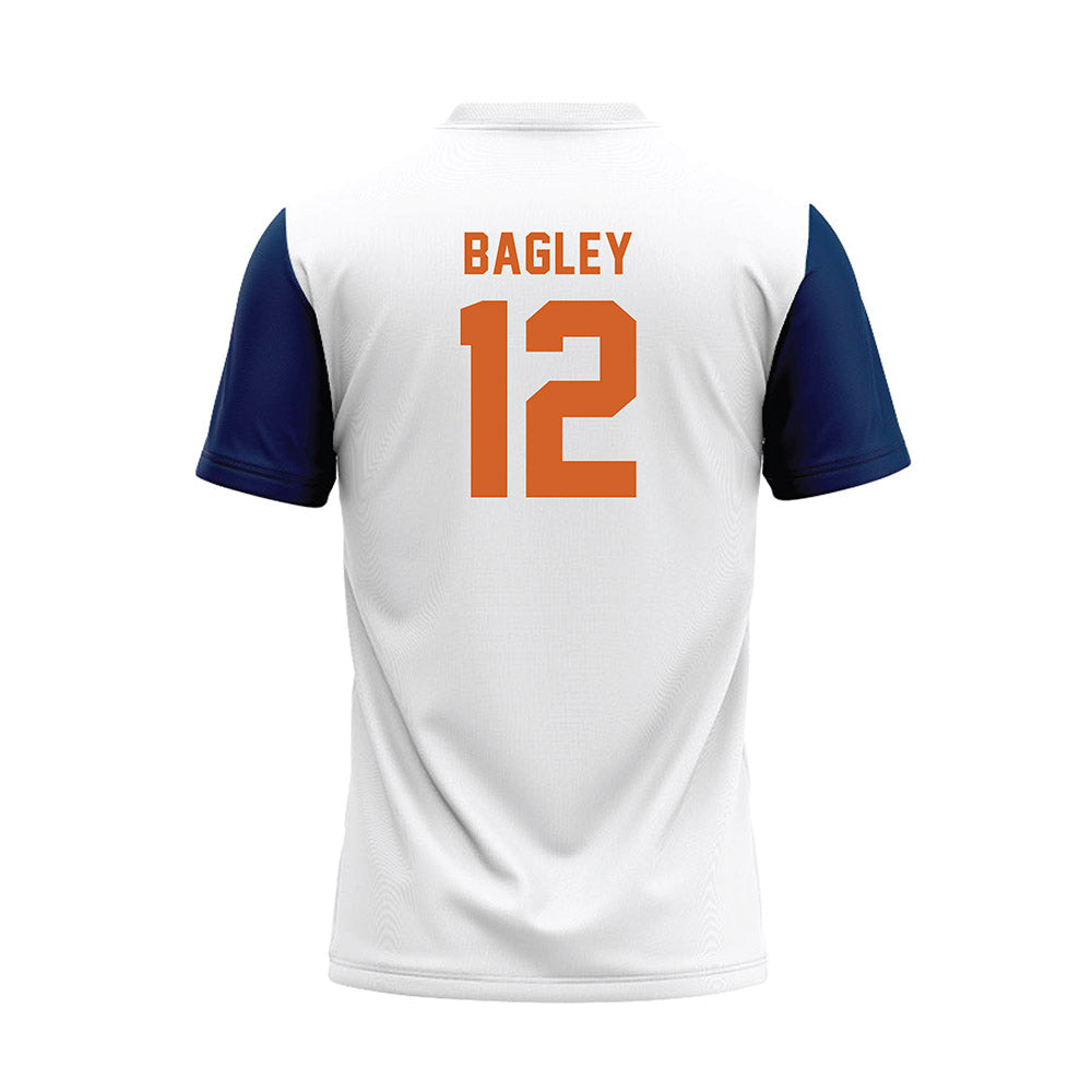 Wheaton IL - NCAA Baseball : Alex Bagley - White Baseball Jersey-1