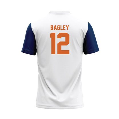 Wheaton IL - NCAA Baseball : Alex Bagley - White Baseball Jersey-1