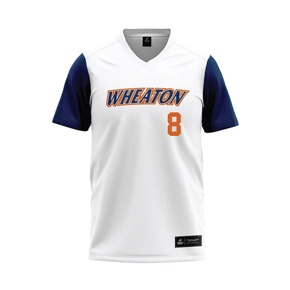 Wheaton IL - NCAA Baseball : Harrison Bailey - White Baseball Jersey-0