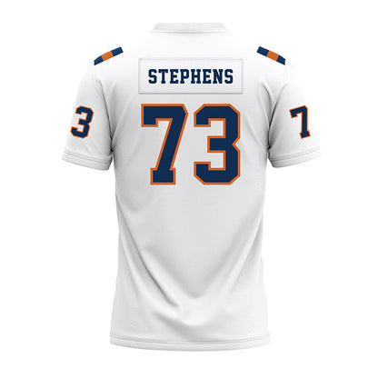 Wheaton IL - NCAA Football : Blake Stephens - White Premium Football Jersey-1