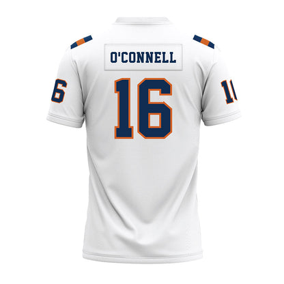 Wheaton IL - NCAA Football : Seamus O'Connell - White Premium Football Jersey-1