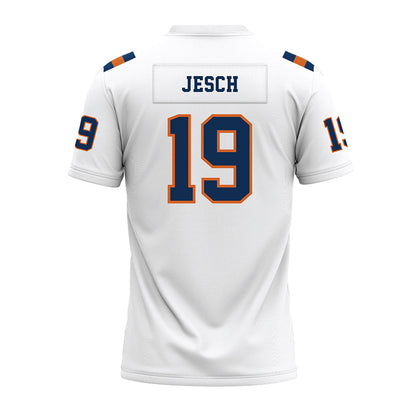 Wheaton IL - NCAA Football : Mateo Jesch - White Premium Football Jersey-1