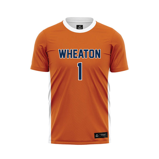 Wheaton IL - NCAA Men's Soccer : Jack Krahel - Orange Soccer Jersey-0