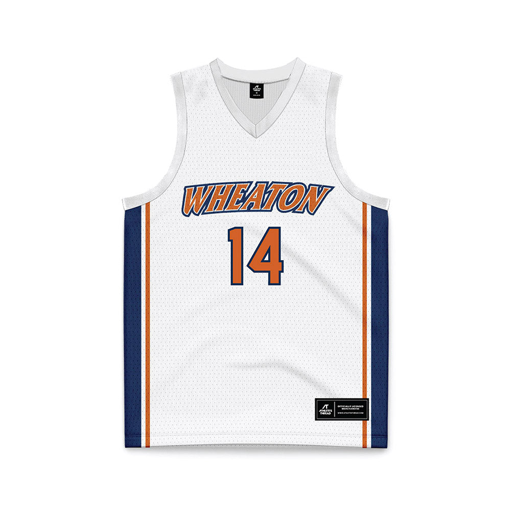Wheaton IL - NCAA Women's Basketball : Mikaela Curtis - White Basketball Jersey-0