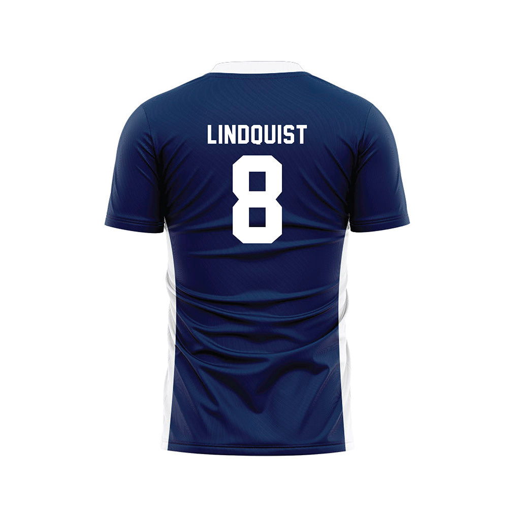 Wheaton IL - NCAA Women's Soccer : Lily Lindquist - Navy Soccer Jersey-1