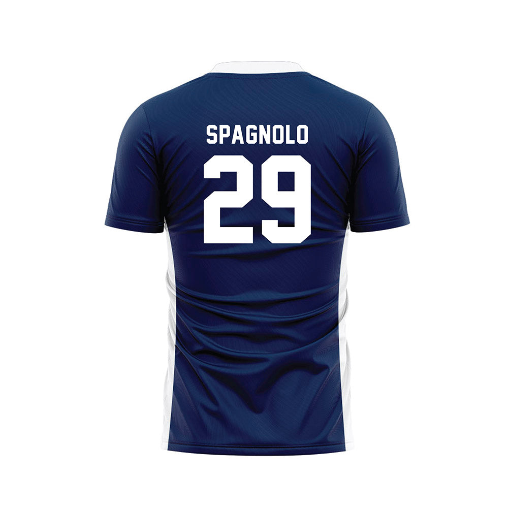 Wheaton IL - NCAA Women's Soccer : Rose Spagnolo - Navy Soccer Jersey-1