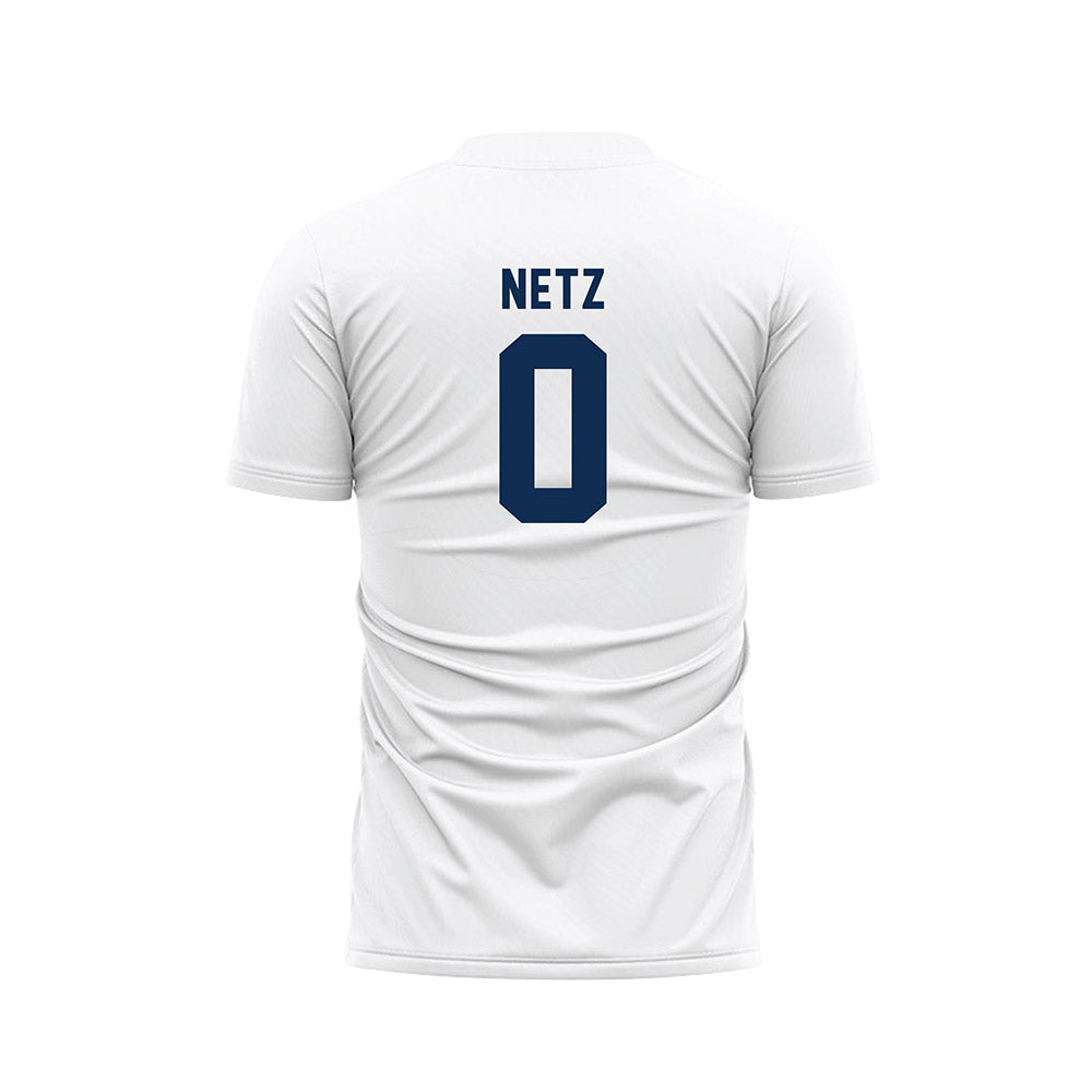 Wheaton IL - NCAA Women's Soccer : Elizabeth Netz - White Soccer Jersey-1