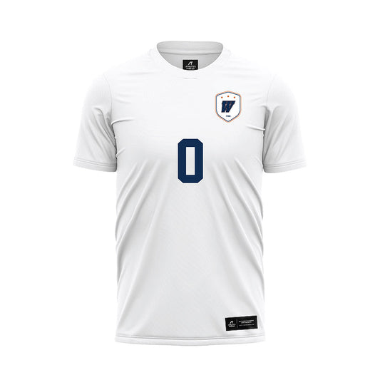 Wheaton IL - NCAA Women's Soccer : Elizabeth Netz - White Soccer Jersey-0