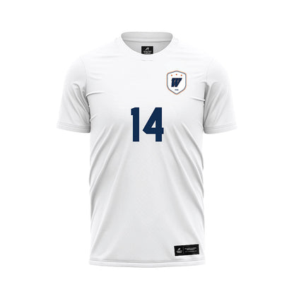 Wheaton IL - NCAA Women's Soccer : Marissa Davis - White Soccer Jersey-0