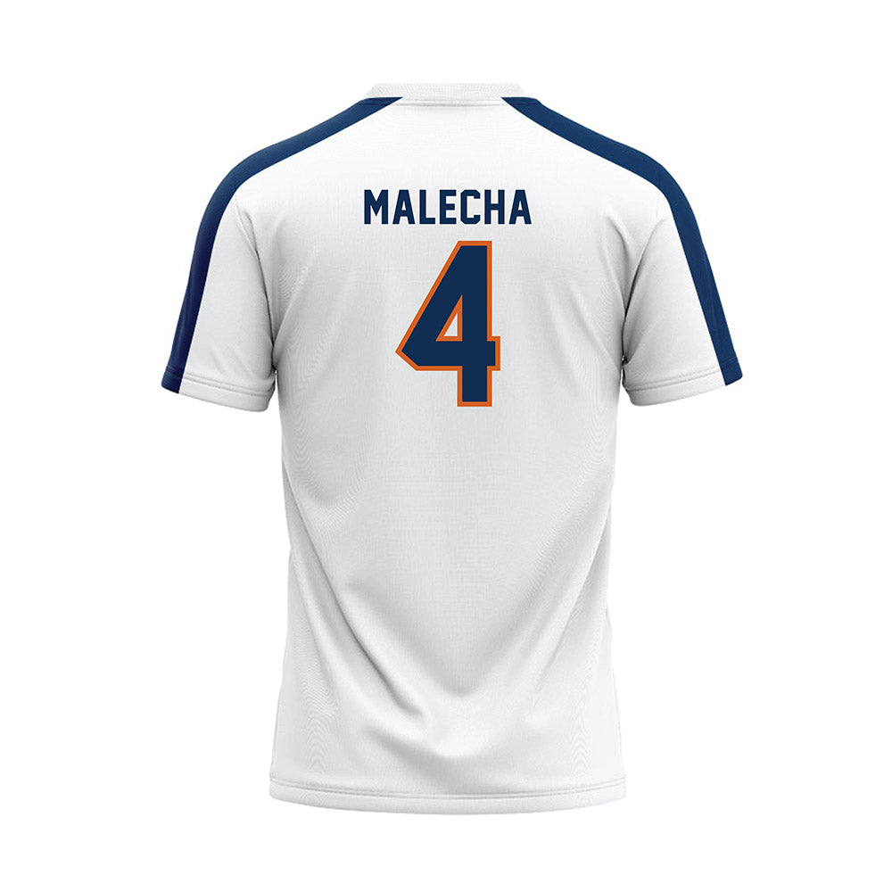 Wheaton IL - NCAA Softball : Makena Malecha - White Baseball Jersey-1