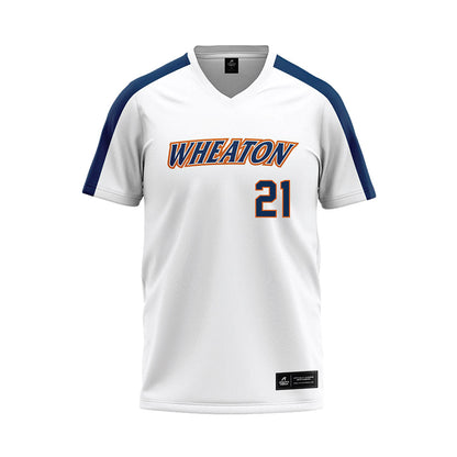 Wheaton IL - NCAA Softball : Brianna Ehninger - White Baseball Jersey-0